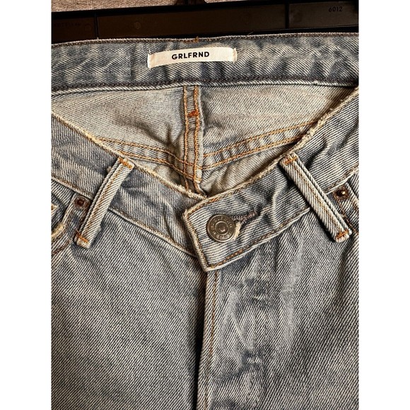 GRLFRND Abbey Be That Way‎ Straight Leg Light Wash Size 23 - Picture 2 of 7